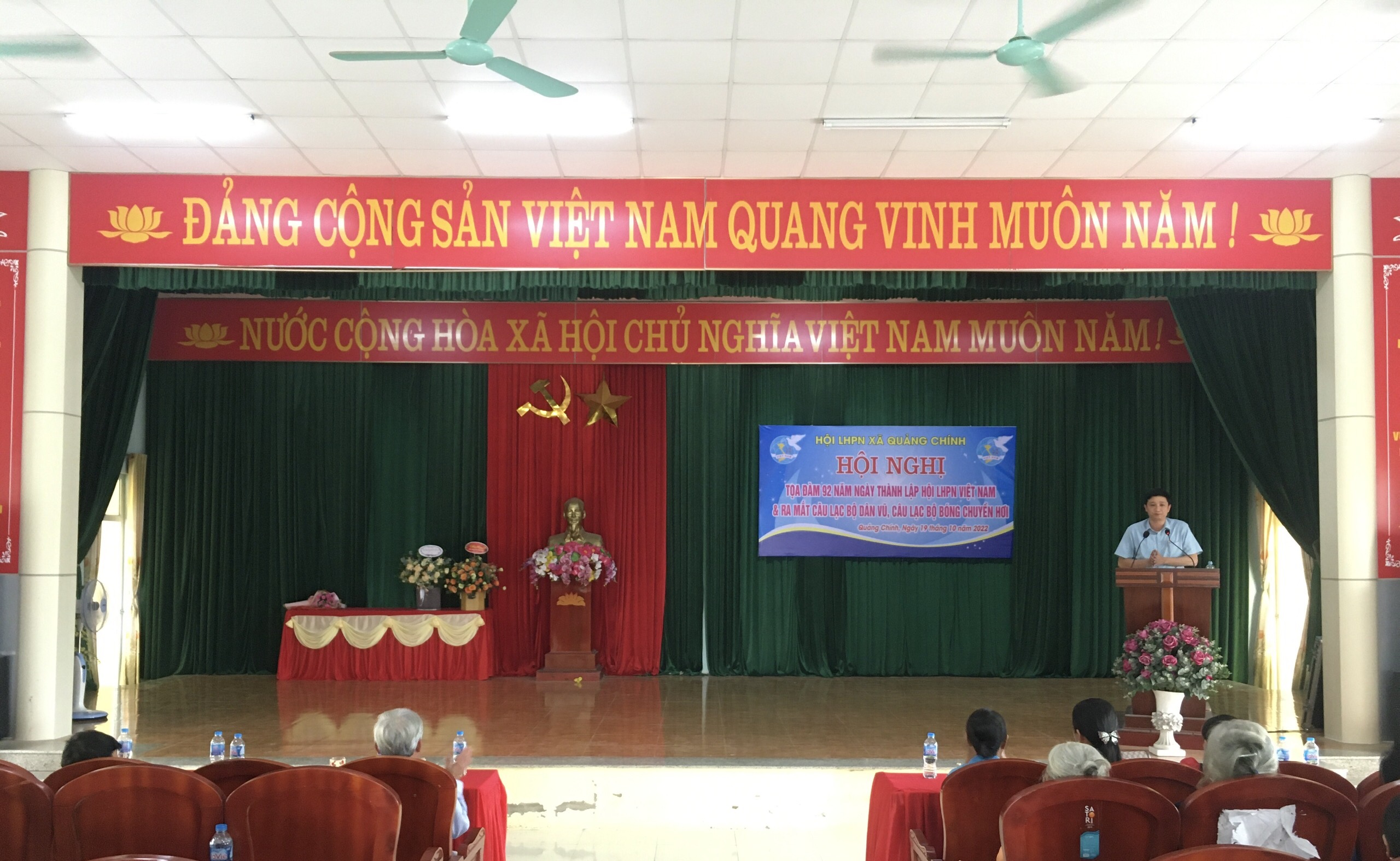 Hội LHPN xã Quảng Chính tọa đàm kỷ niệm 92 năm ngày thành lập Hội LHPN Việt Nam